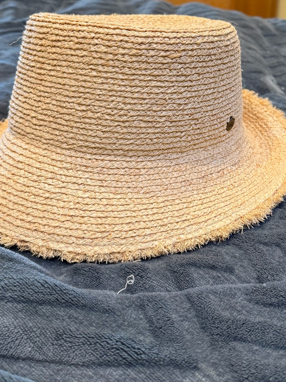 Maxwell  straw bucket  hat